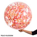 giant rainbow bright confetti filled balloon by bubblegum balloons | notonthehighstreet.com