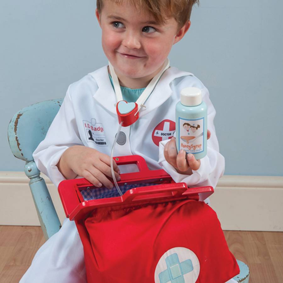 vintage styled doctor's set by little ella james