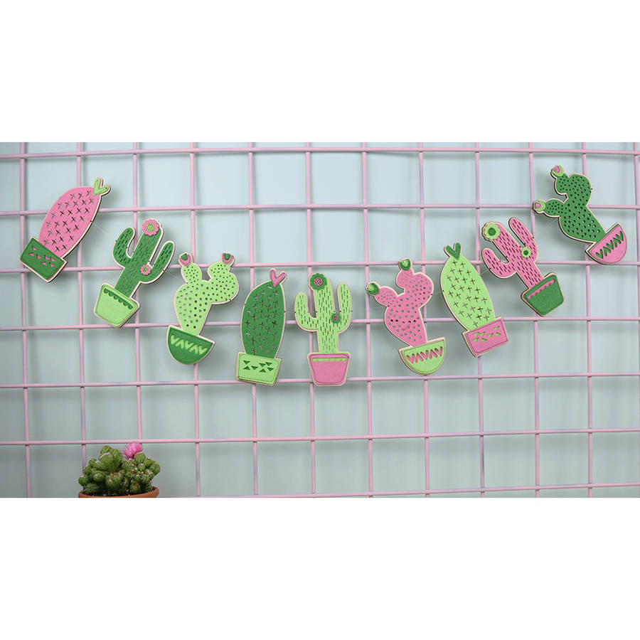 cactus garland by house of hooray