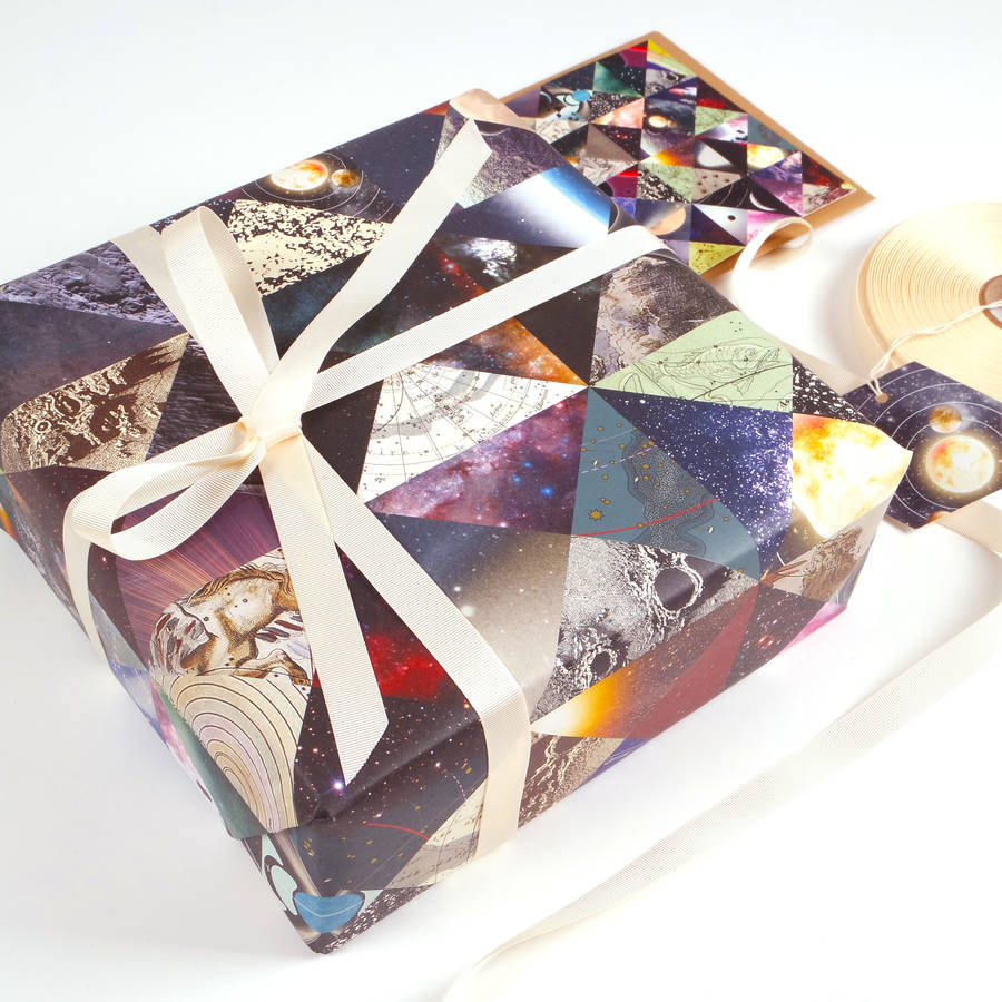 wrapping paper, bags & tags