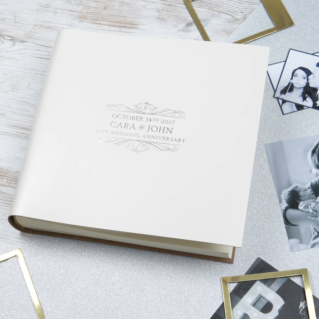 wedding anniversary gift photo album by begolden