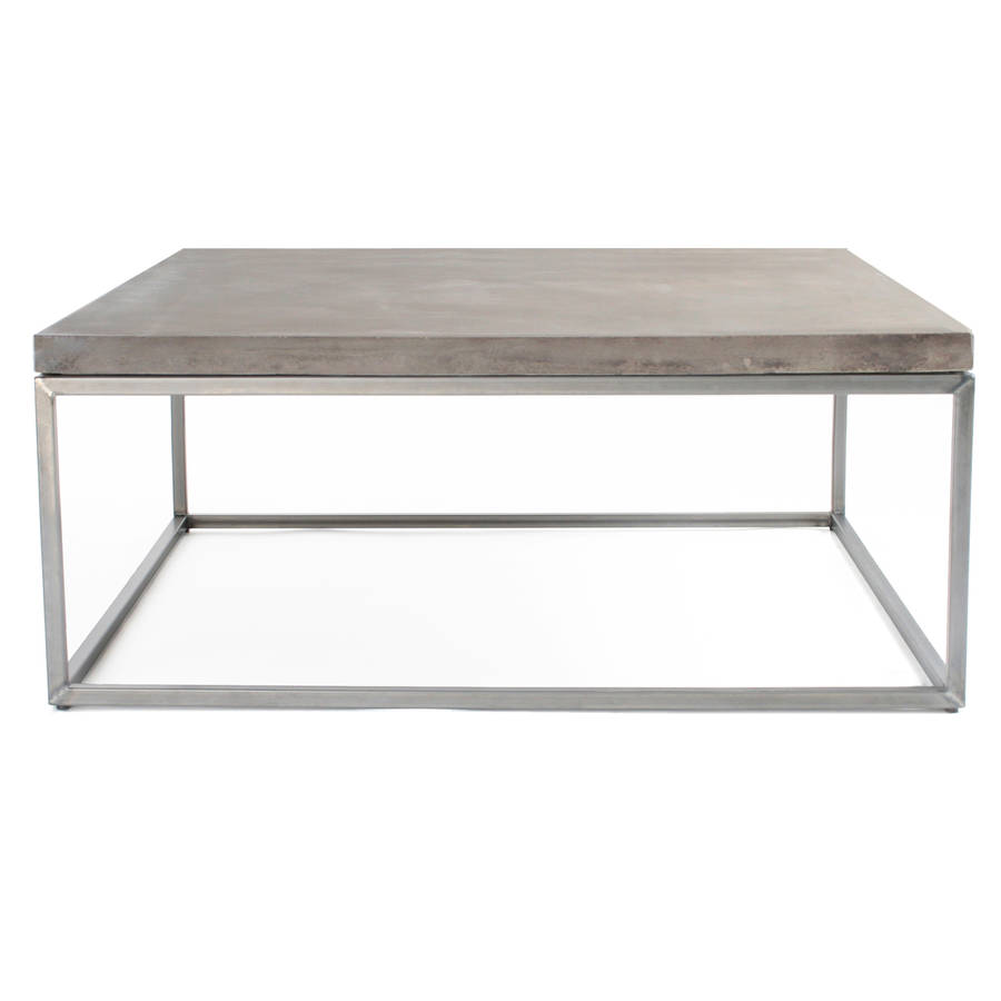 Concrete Perspective Coffee Table By Lime Lace