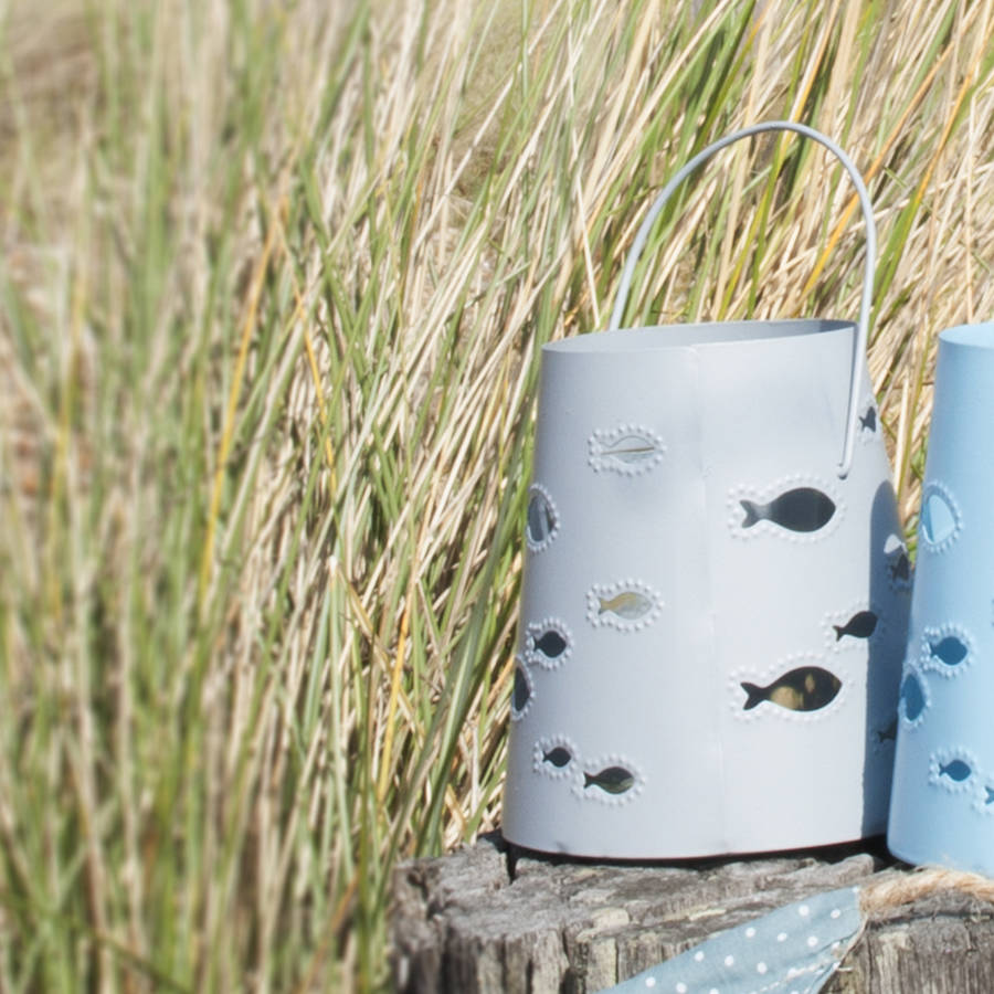 Nautical Fish Tea Light Holder