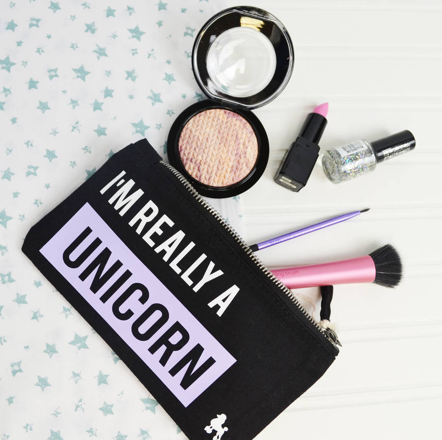 unicorn make up case