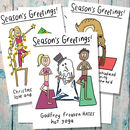 social media christmas card by indieberries | notonthehighstreet.com