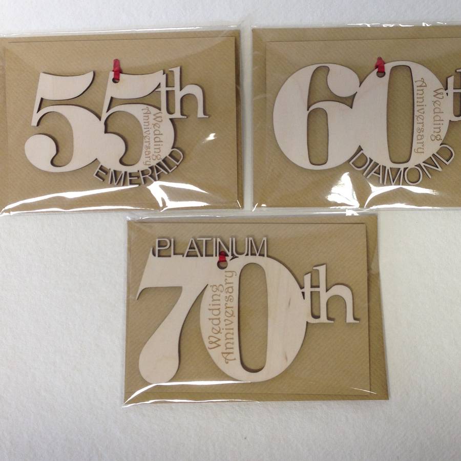 wedding anniversary meaning card by hickory dickory designs