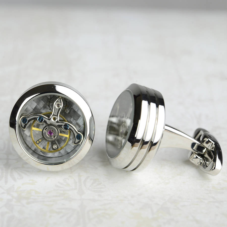 luxury cogs cufflinks by bobby rocks
