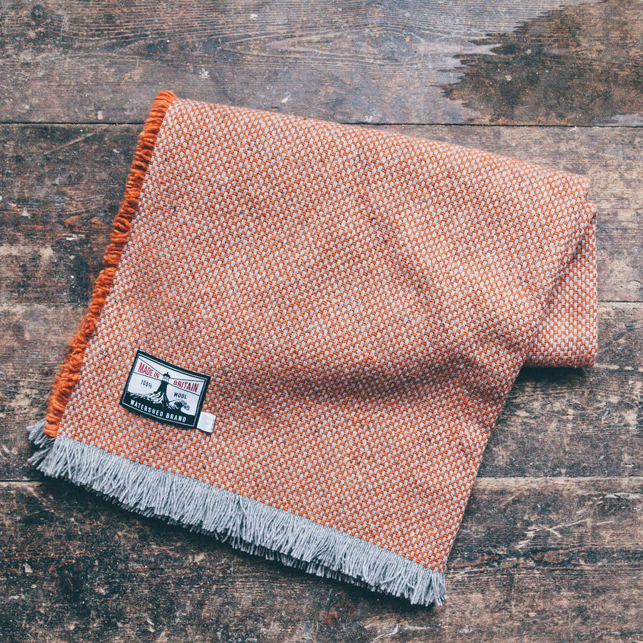 watershed towan recycled wool blanket by watershed