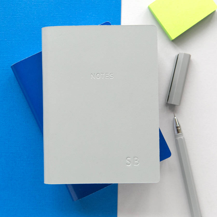 men's contemporary leather pocket notebook by begolden