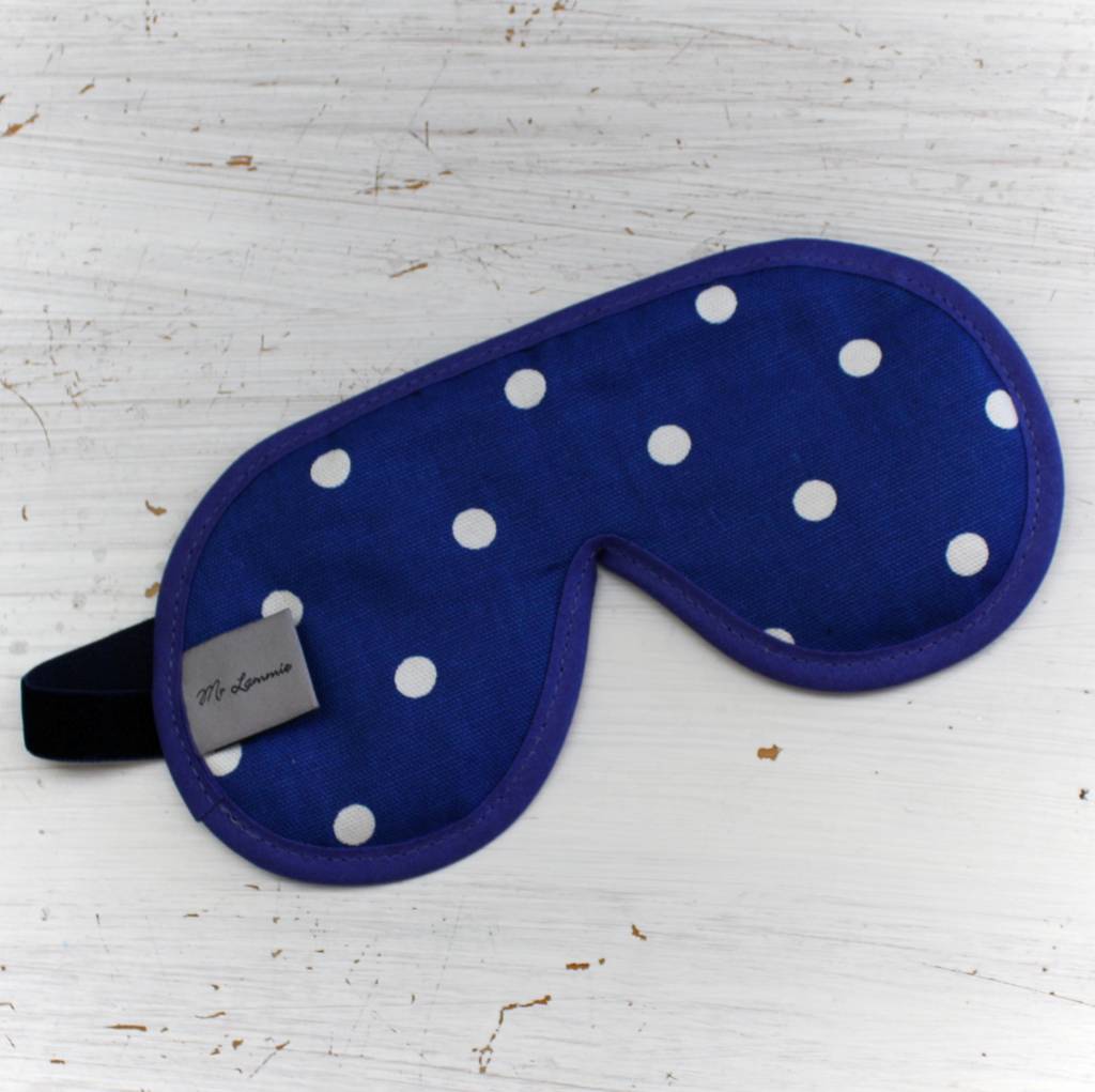 men's luxury denim sleep masks by love lammie & co