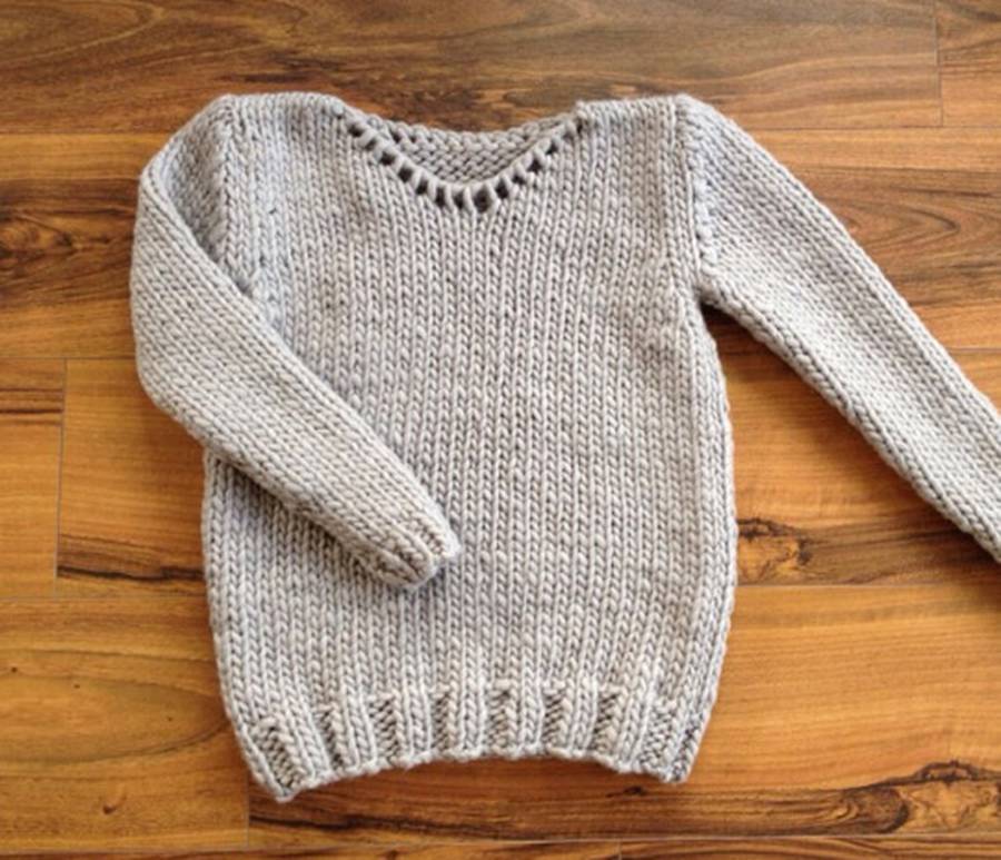 make your own hadley jumper sweater knitting kit by stitch
