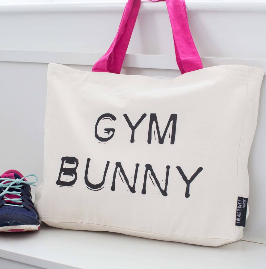 cute gym tote