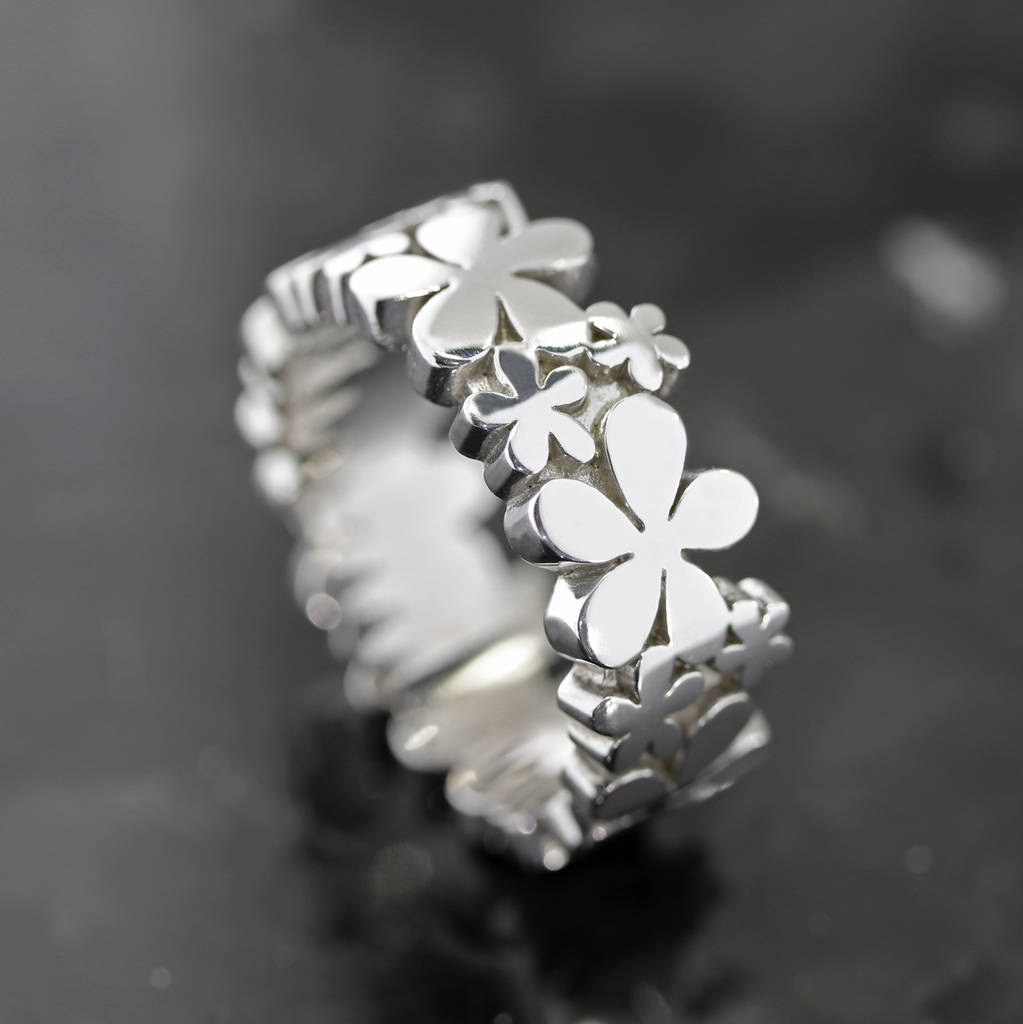 daisy ring by flawless jewellery
