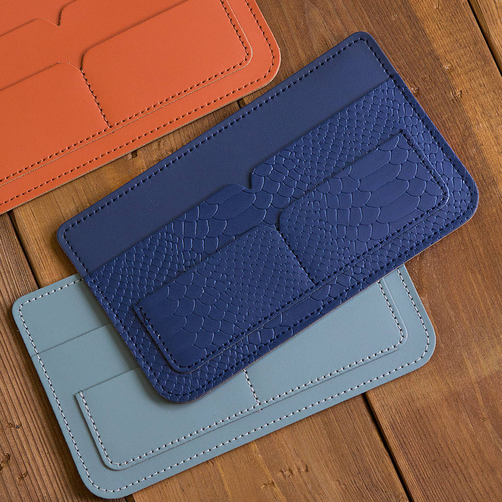 personalised travel wallet by britstitch