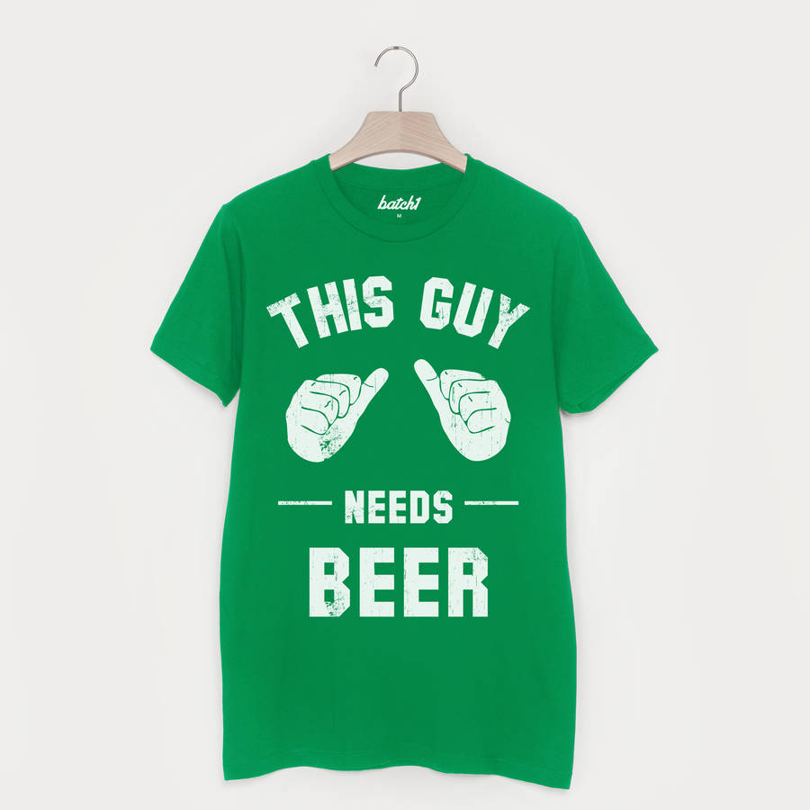 shirts with beer logos