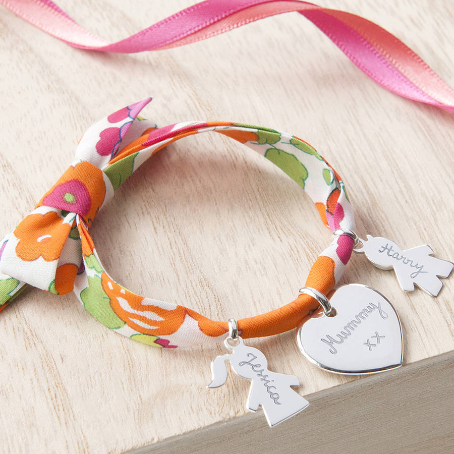 the personalised liberty bracelet by merci maman