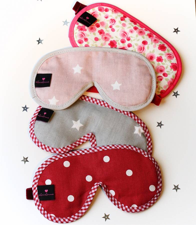 luxury printed sleep masks with lavender by love lammie & co