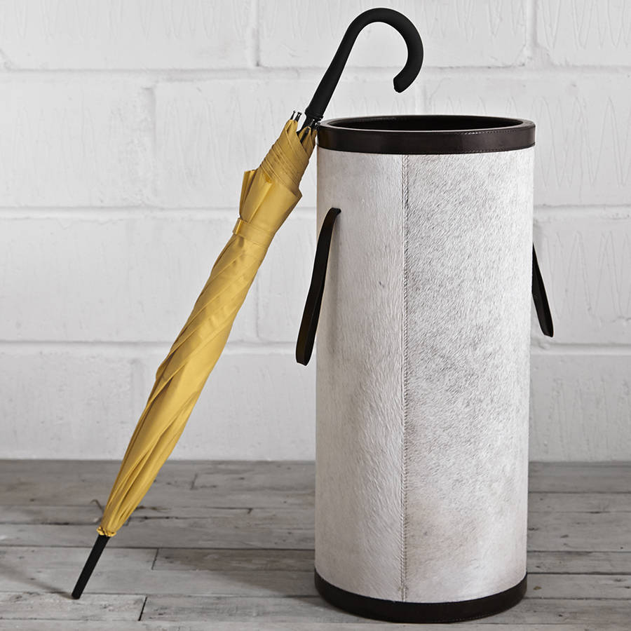 leather umbrella stand by life of riley