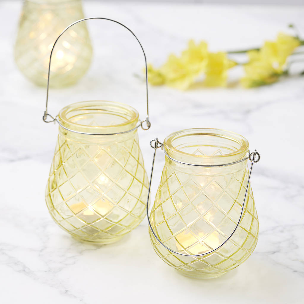 pineapple tea light holder by the contemporary home