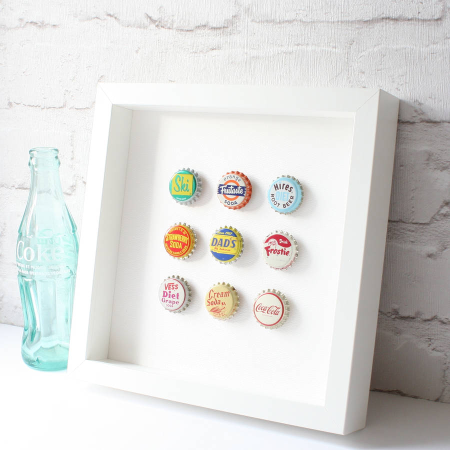 vintage bottle tops collection by the design conspiracy