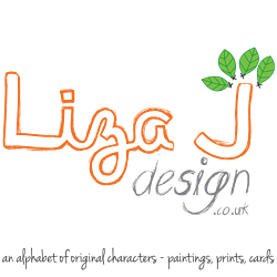 Liza J design logo