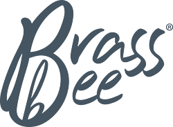Brass bee logo