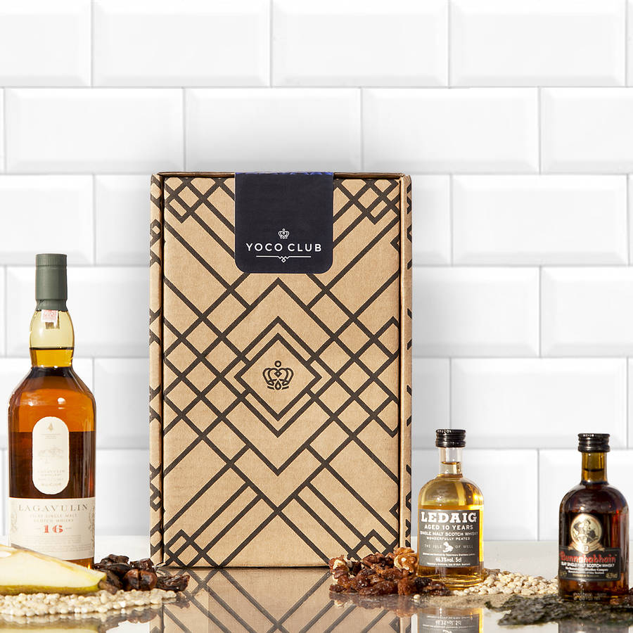 explorer's case of three scotch whiskies by yoco club