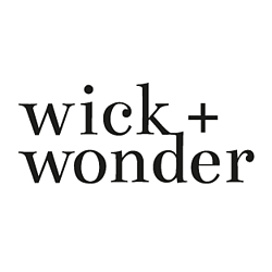 wick and wonder brand logo for not on the high street