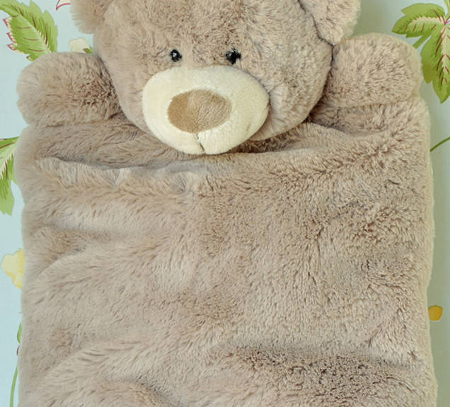 hot water bottle teddy bear cover
