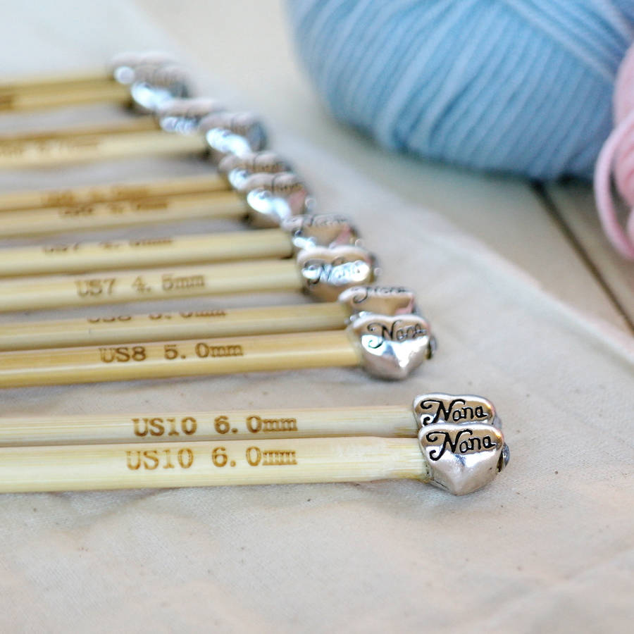 nana knitting needles six pair set by sproglets kits