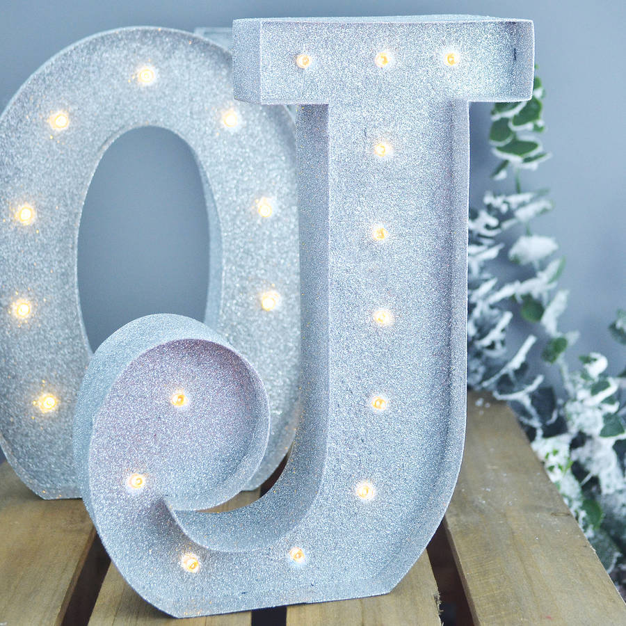 led light up letters by the letteroom