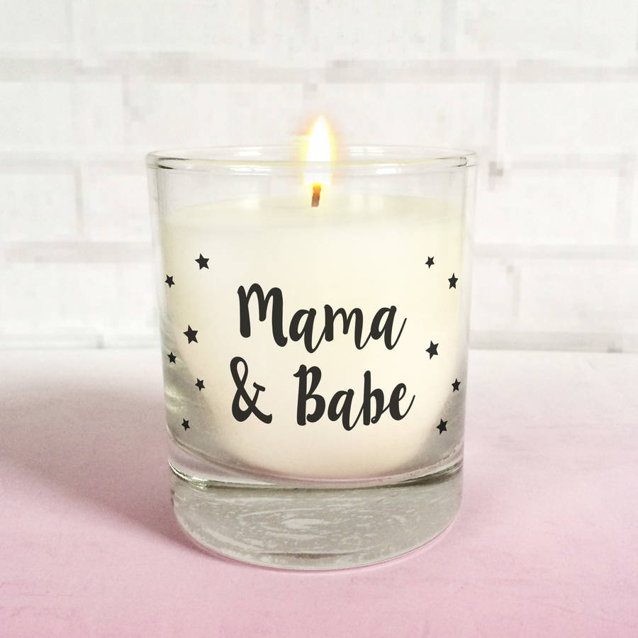 new mum feeding candle by sarah catherine designs