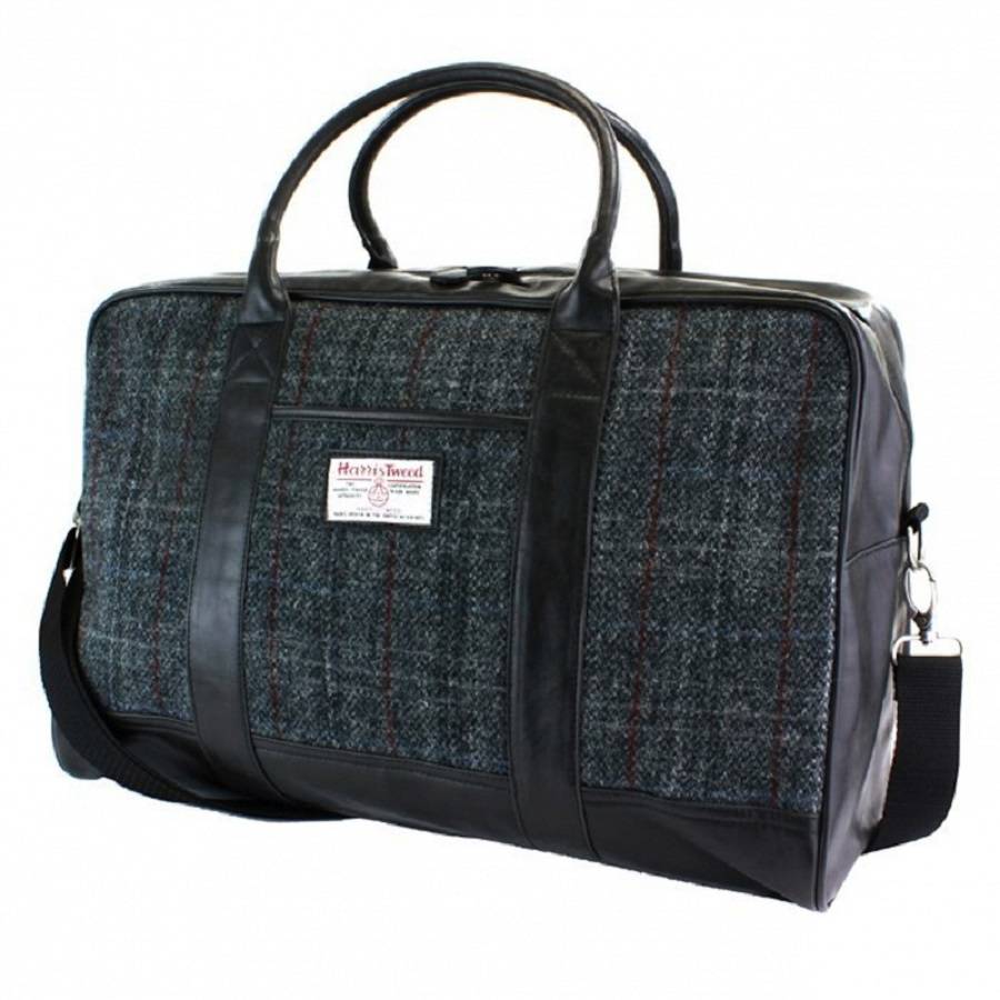 tweed holdall