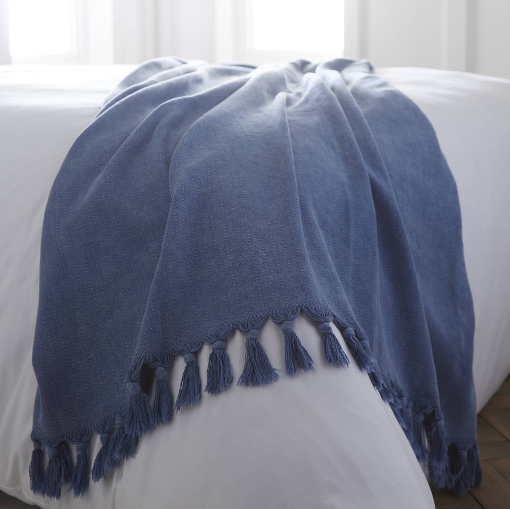 large cotton throw by koko blossom