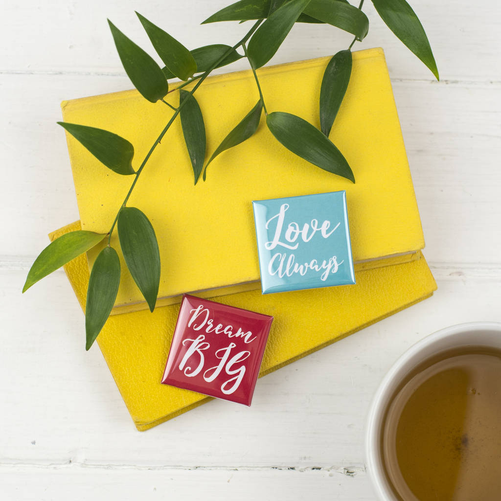 positive message badge set by the green gables