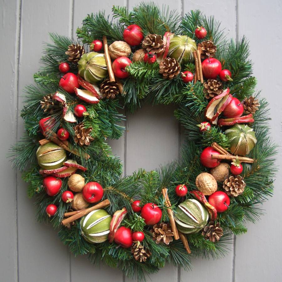 classic traditional evergreen christmas wreath by pippa classic traditional evergreen christmas wreath by pippa