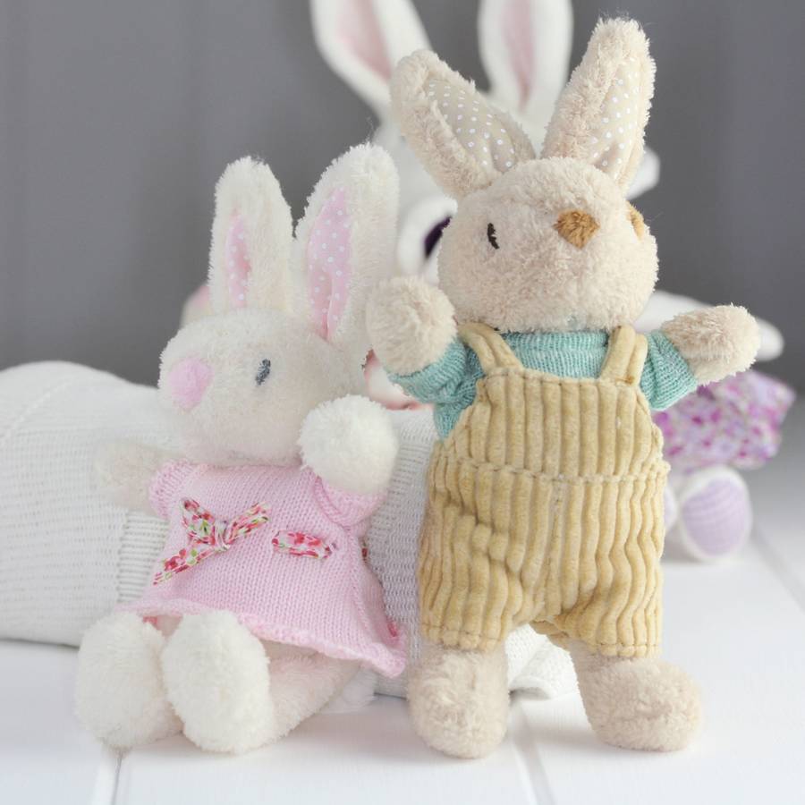 rabbit cuddly toys