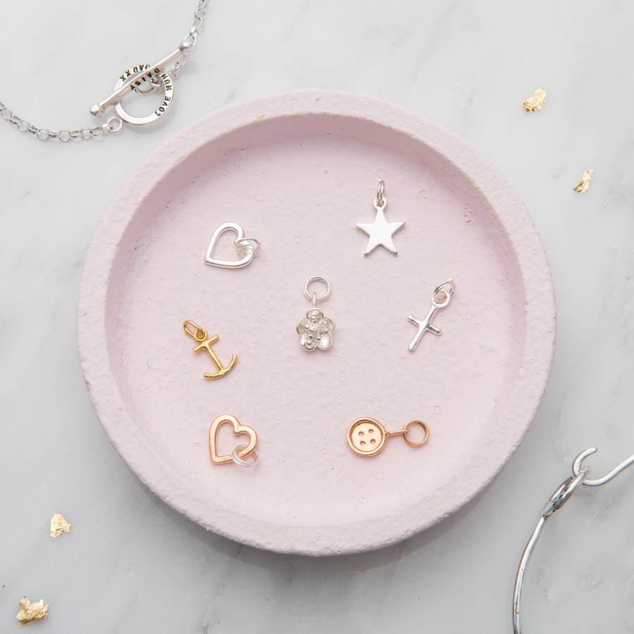 assorted small charm collection by posh totty designs