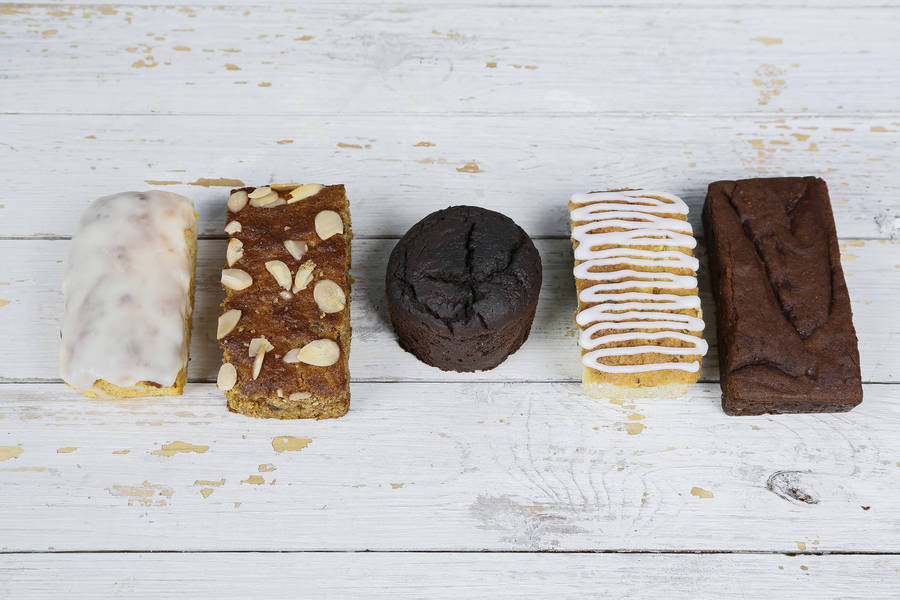 Dairy Free Cake Selection Box By Blackberry Cottage