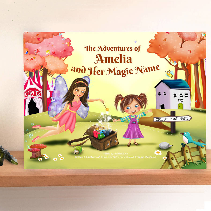 personalised keepsake story book for children by my magic name