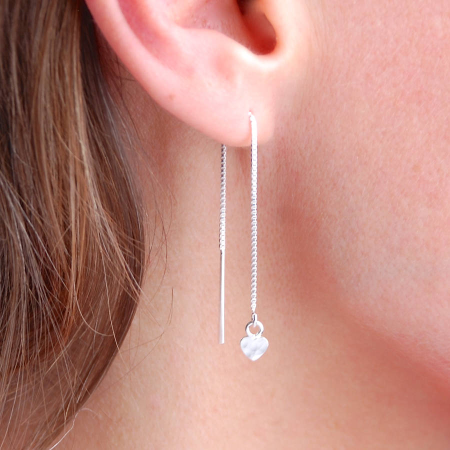 heart strings earrings by penelopetom