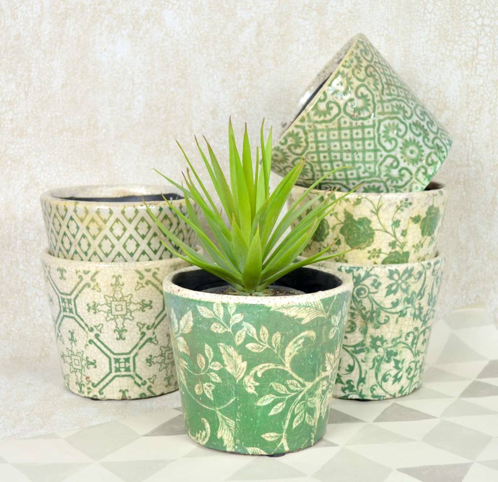 dutch ceramic garden plant pot by the orchard