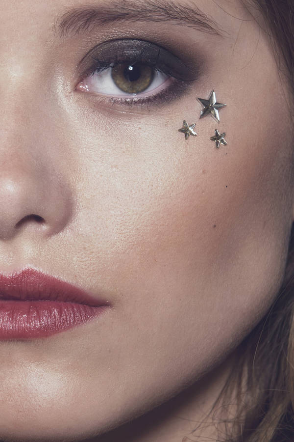 gold zorya face gems by in your dreams