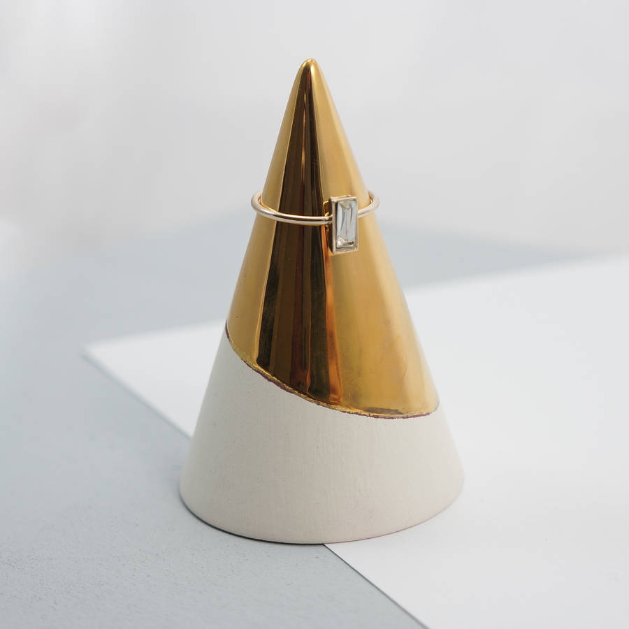 ceramic ring holder by kate charlton ceramics
