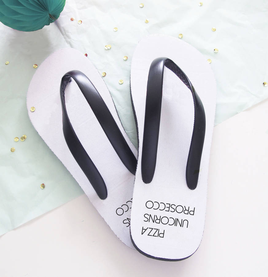 personalised flipflops