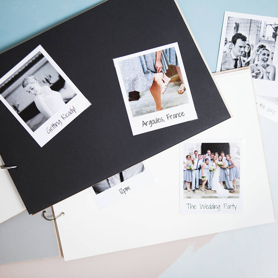 personalised pop out photo album in box