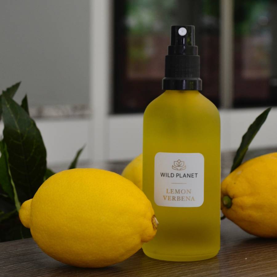 aromatherapy lemon verbena room spray by wild