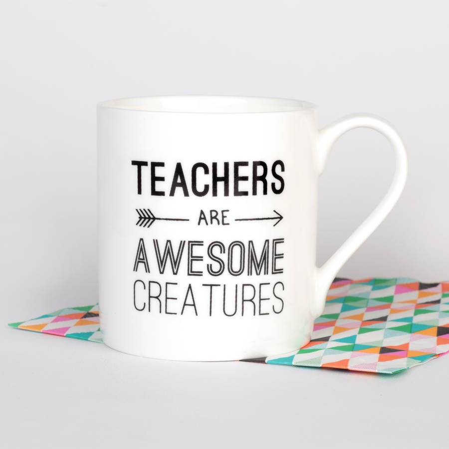 Awesome Teacher Mug Teacher T By Bespoke Verse