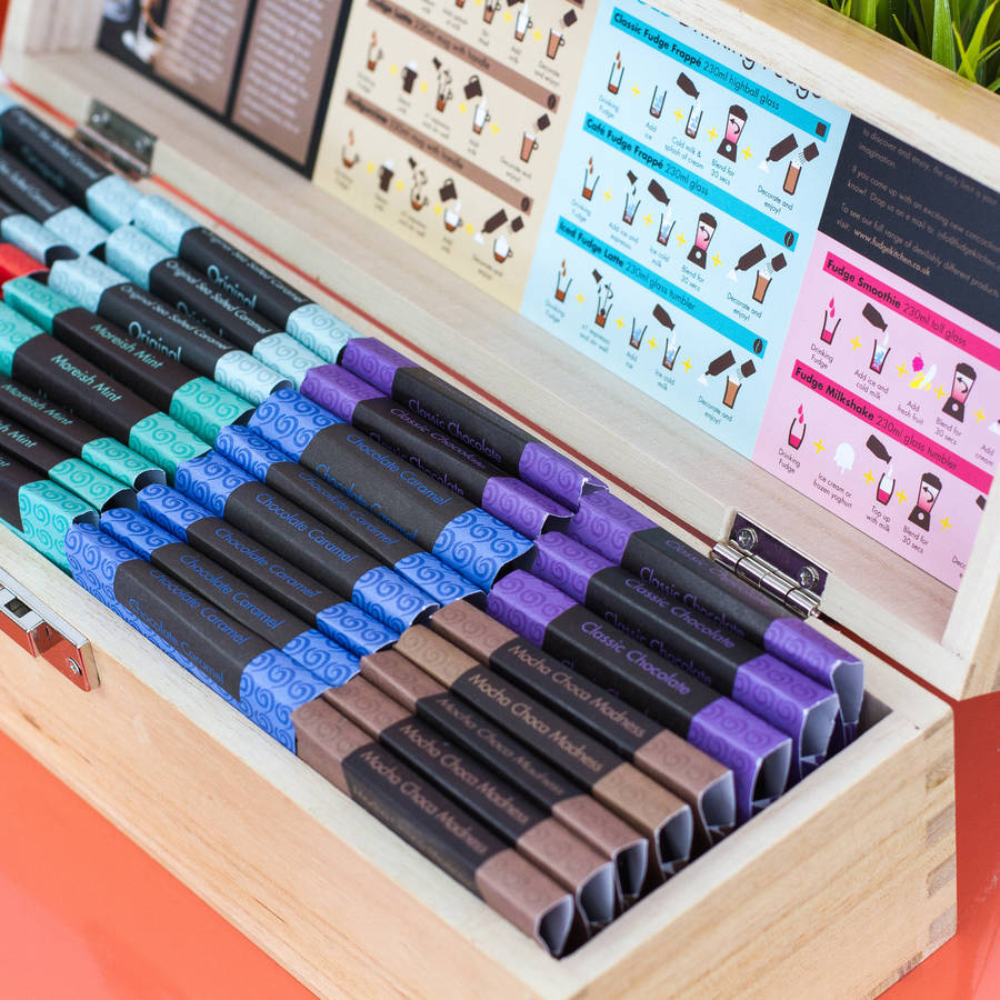 drinking fudge caddy by fudge kitchen