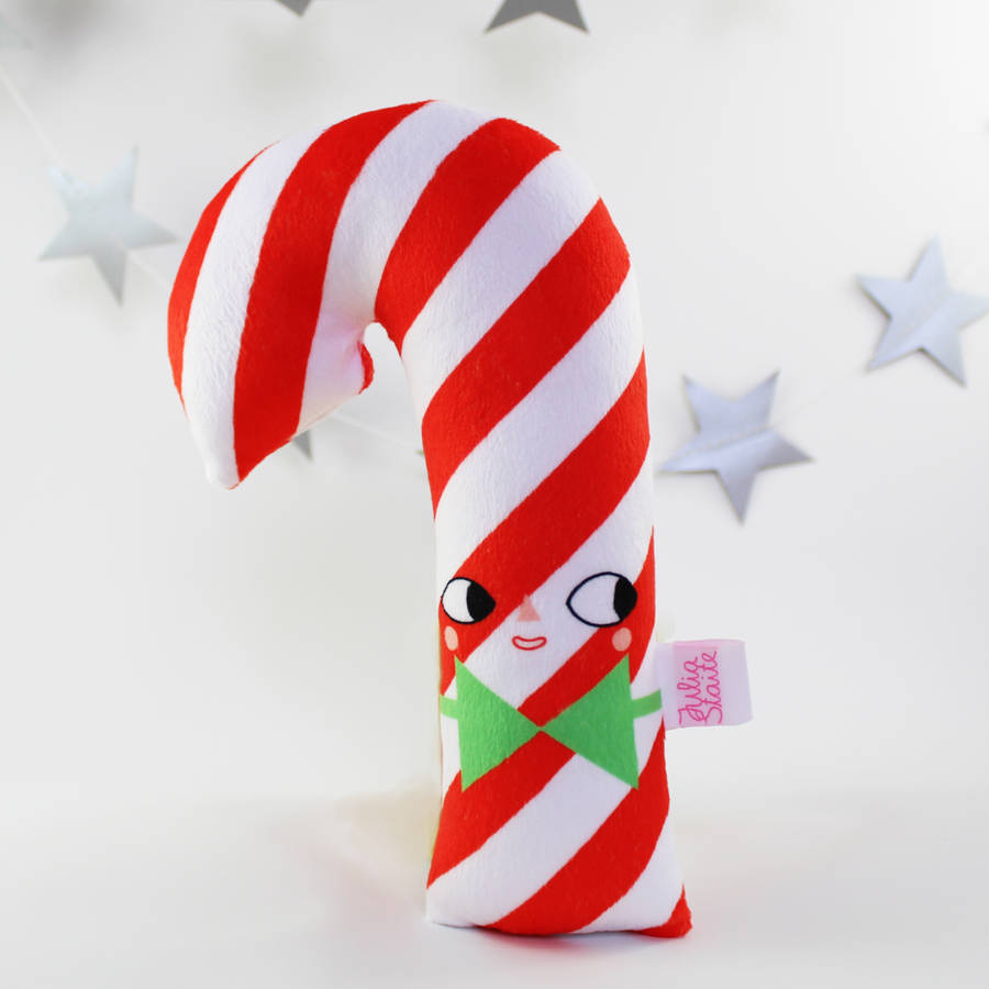 candy cane plush toy